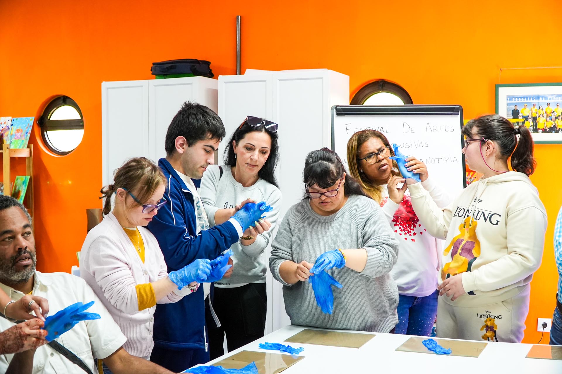 Workshop - Cianotipia - Festival das Artes Inclusivas