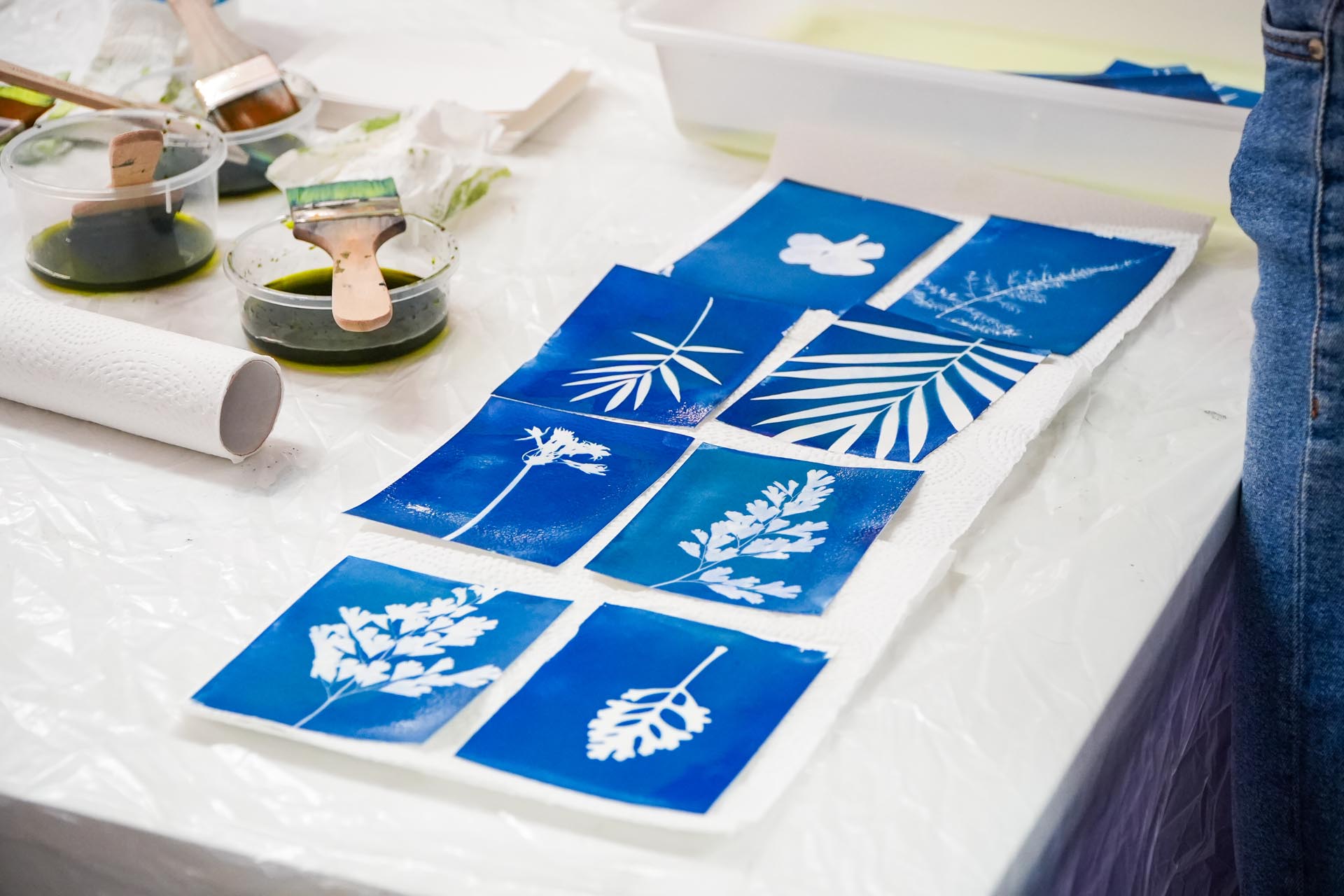 Workshop - Cianotipia - Festival das Artes Inclusivas