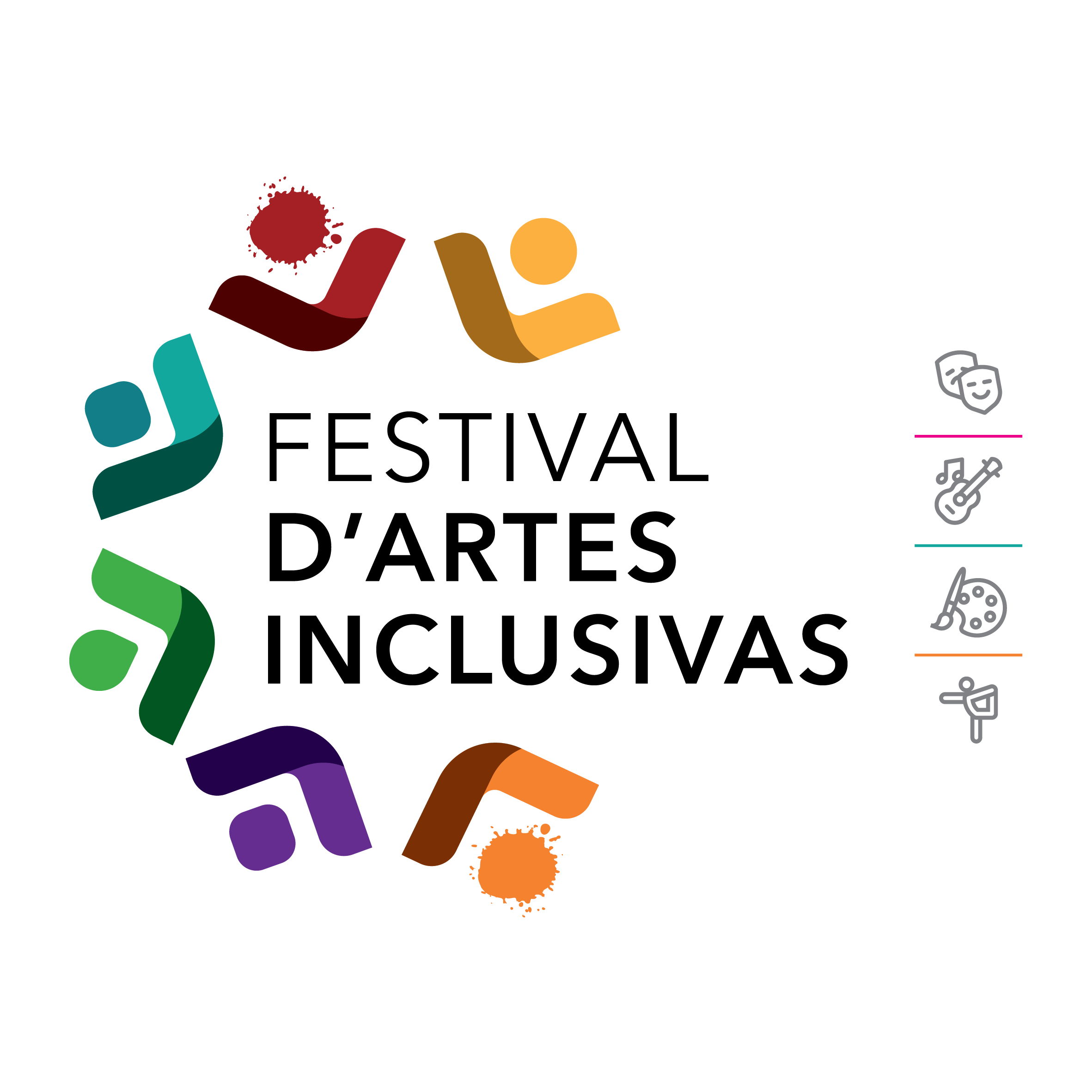Logotipo Festival de Artes Inclusivas